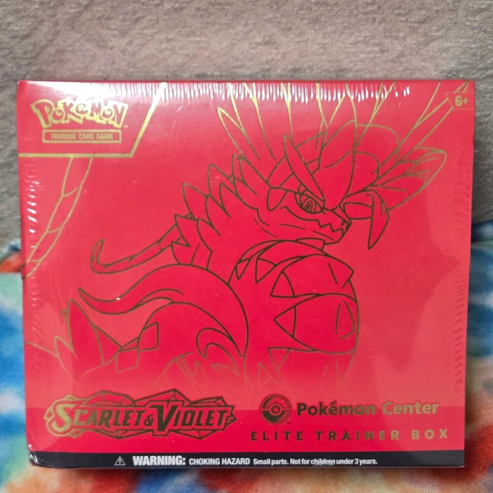 Pokemon Center Scarlet & Violet Elite Trainer Box ETB - Koraidon - Sealed